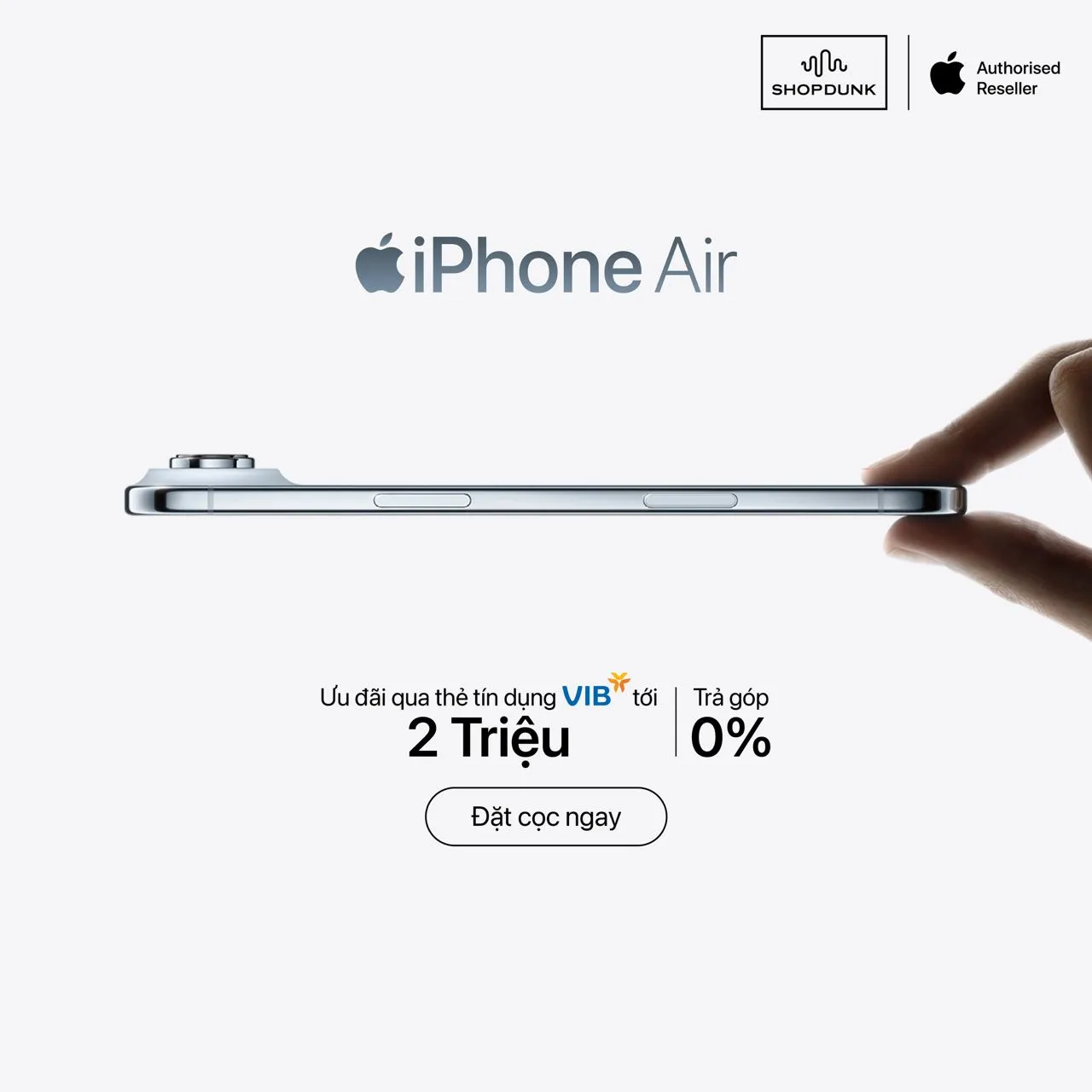 VIB và ShopDunk: mua iPhone 17 ưu đãi lớn